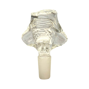 14mm Glass Water Pipe Bowl - Kylo Ren