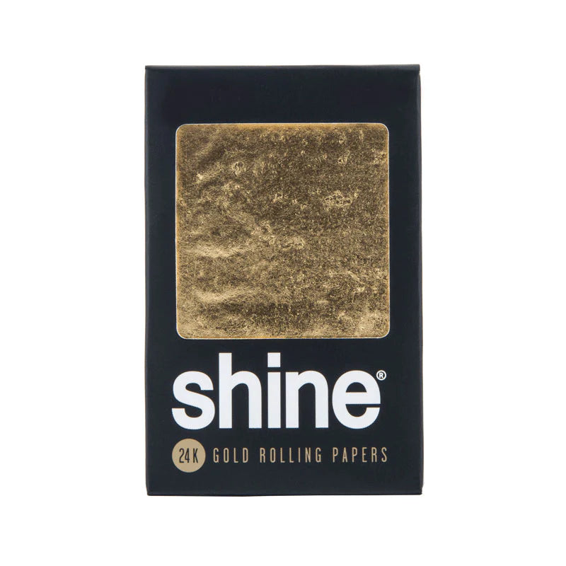 Shine Rolling Papers - Single Pack - 24k Gold