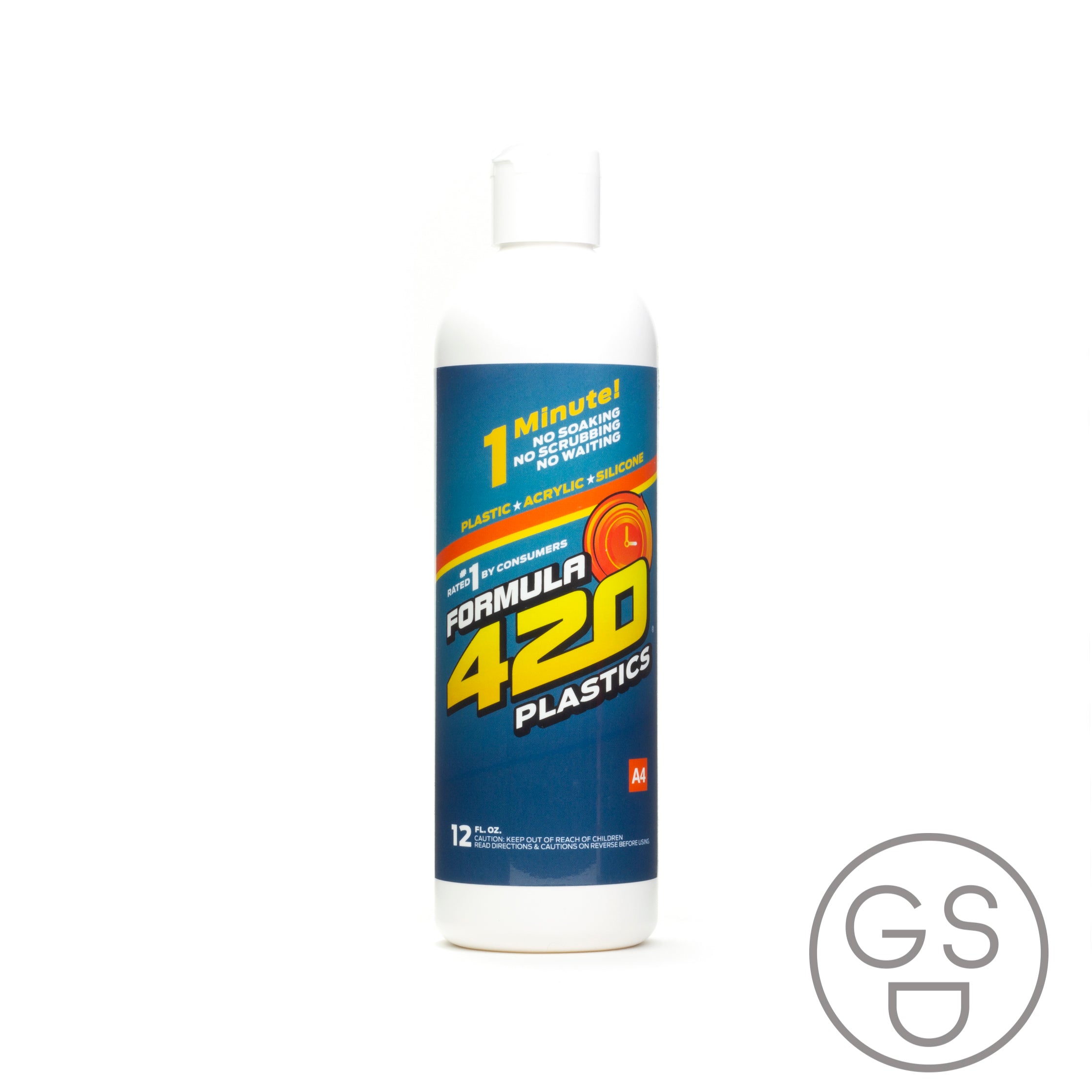 F-420 Plastics/Acrylic/Silicon Cleaner - 12oz/354ml