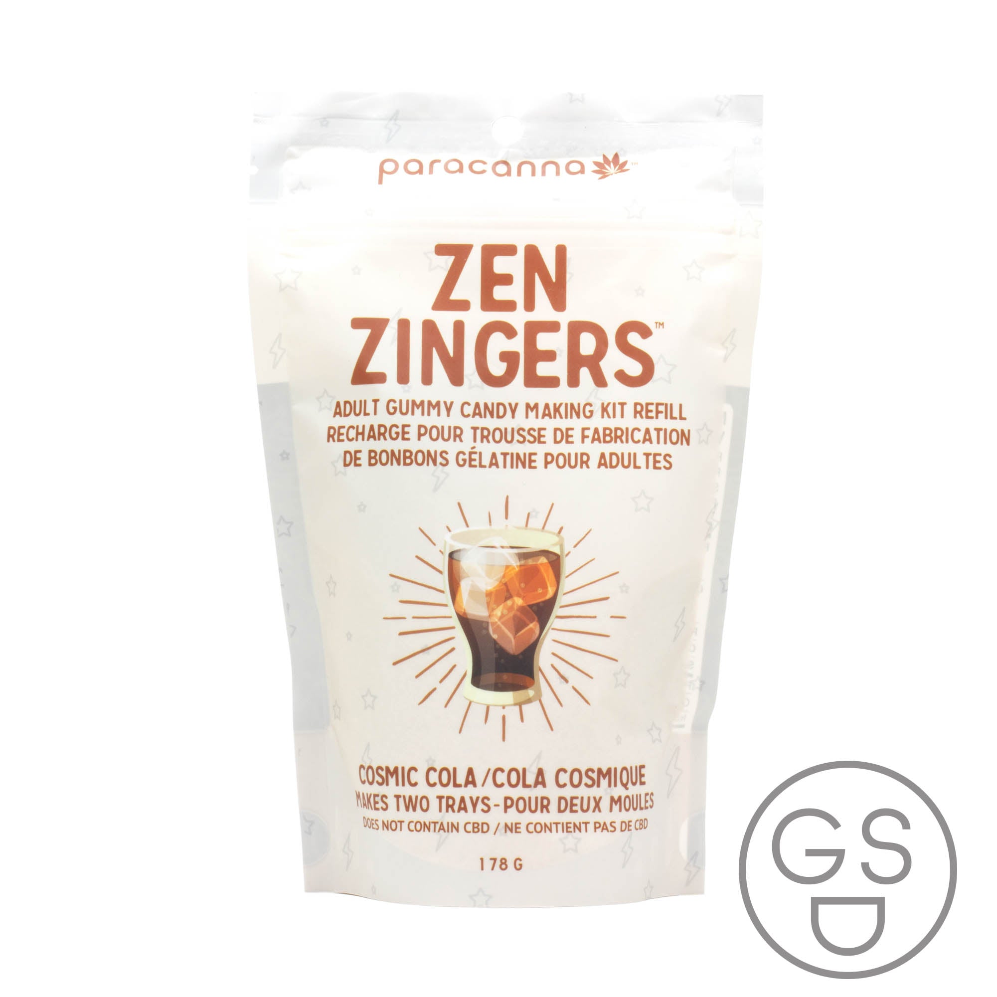 Paracanna Zen Zingers Gummy Flavour Packs - Refill