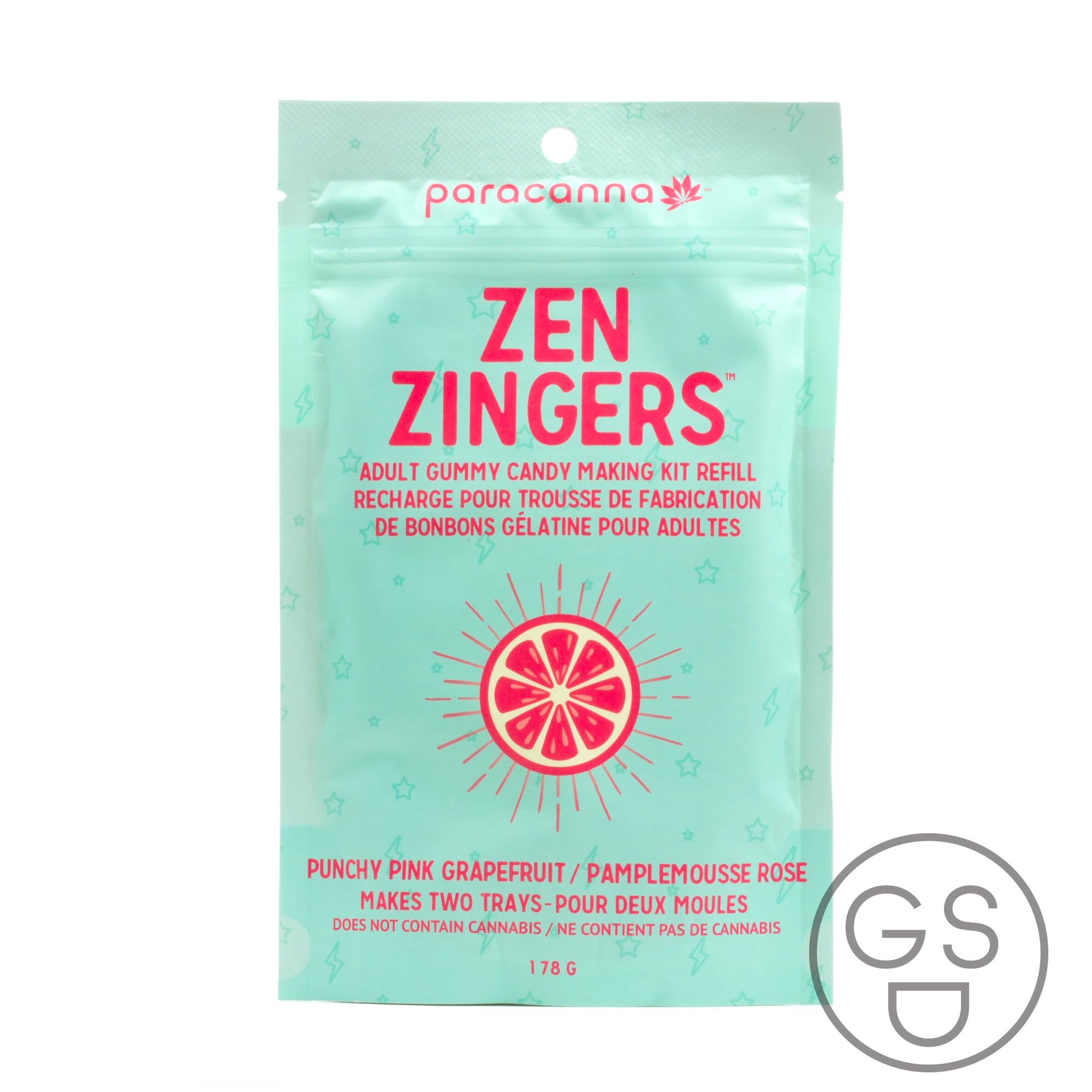 Paracanna Zen Zingers Gummy Flavour Packs - Refill