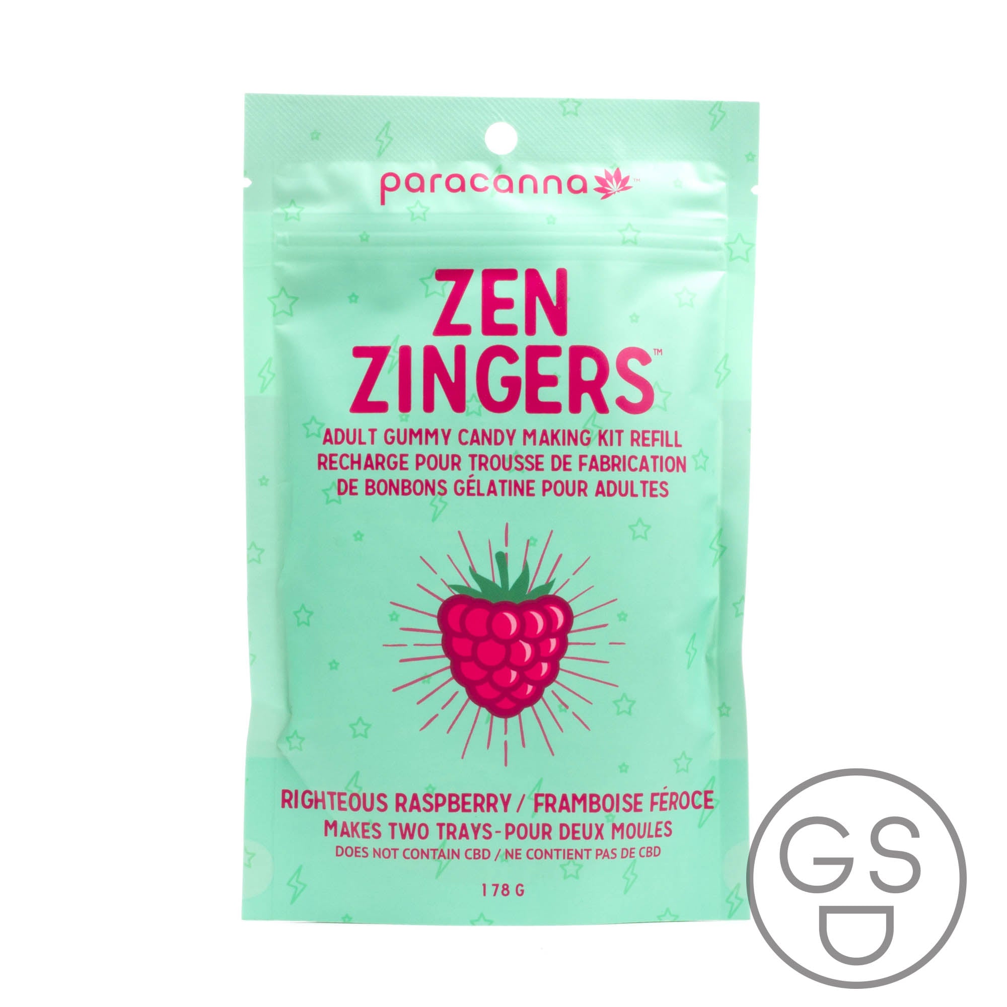 Paracanna Zen Zingers Gummy Flavour Packs - Refill