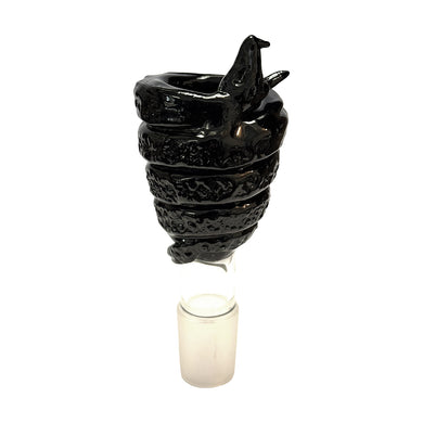 18mm Glass Water Pipe Bowl - Slither Bowl
