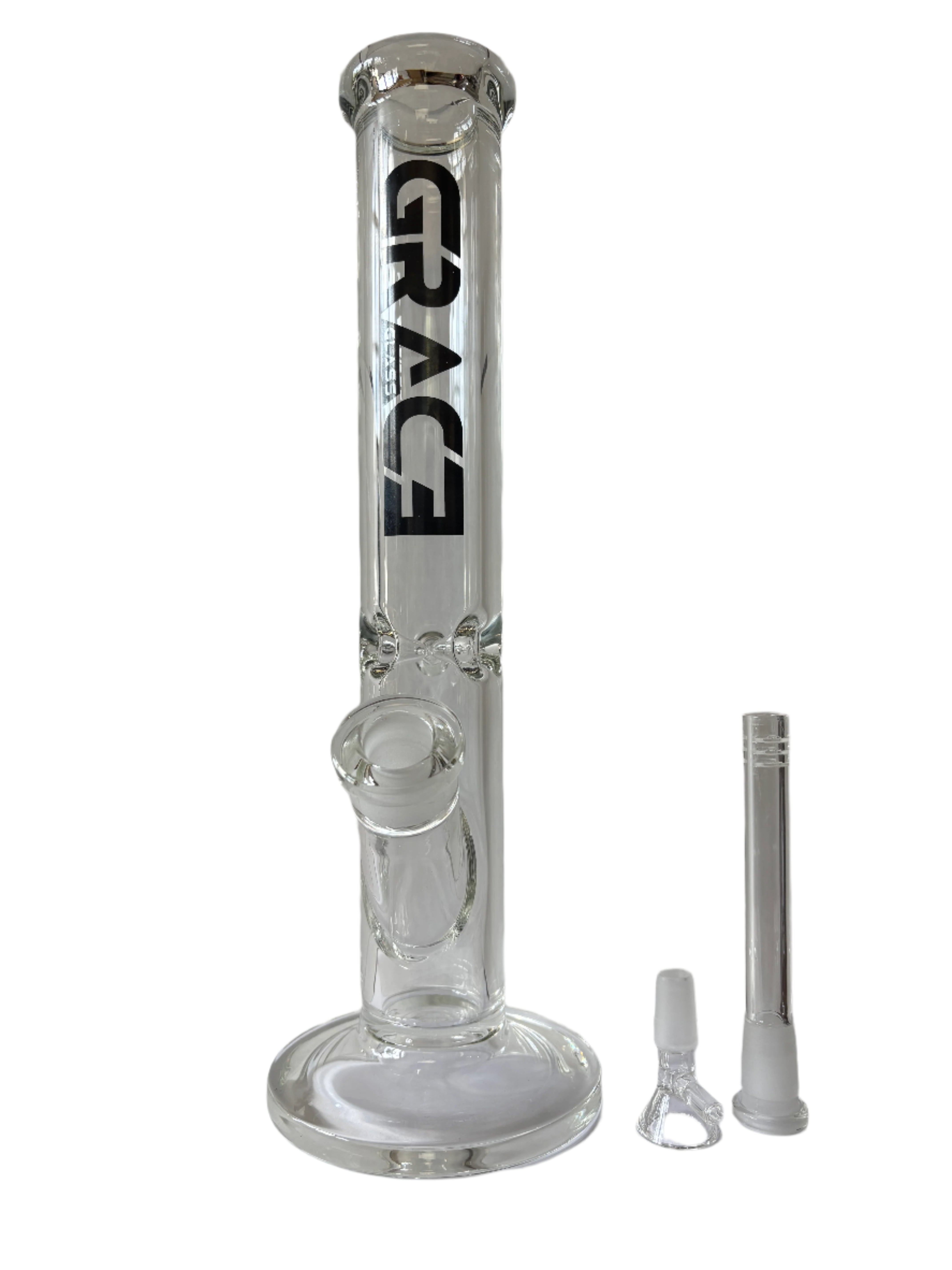 Grace Glass Waterpipe w/ Ice Catcher 35cm