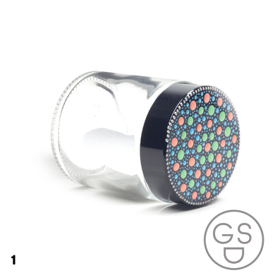 Sassy Stash Hand Painted Storage Jar