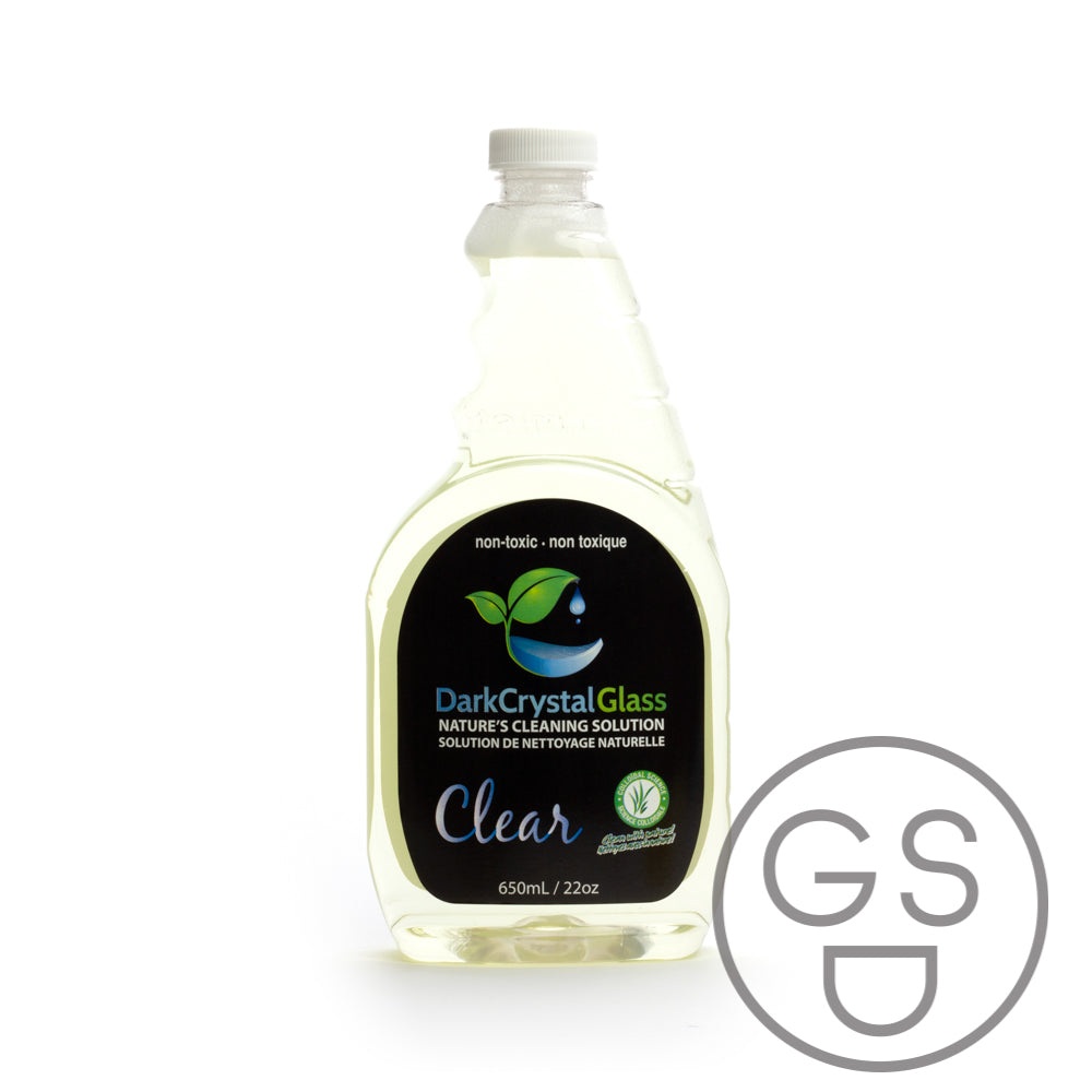 Dark Crystal - Glass Clear Cleaning Solution 22oz