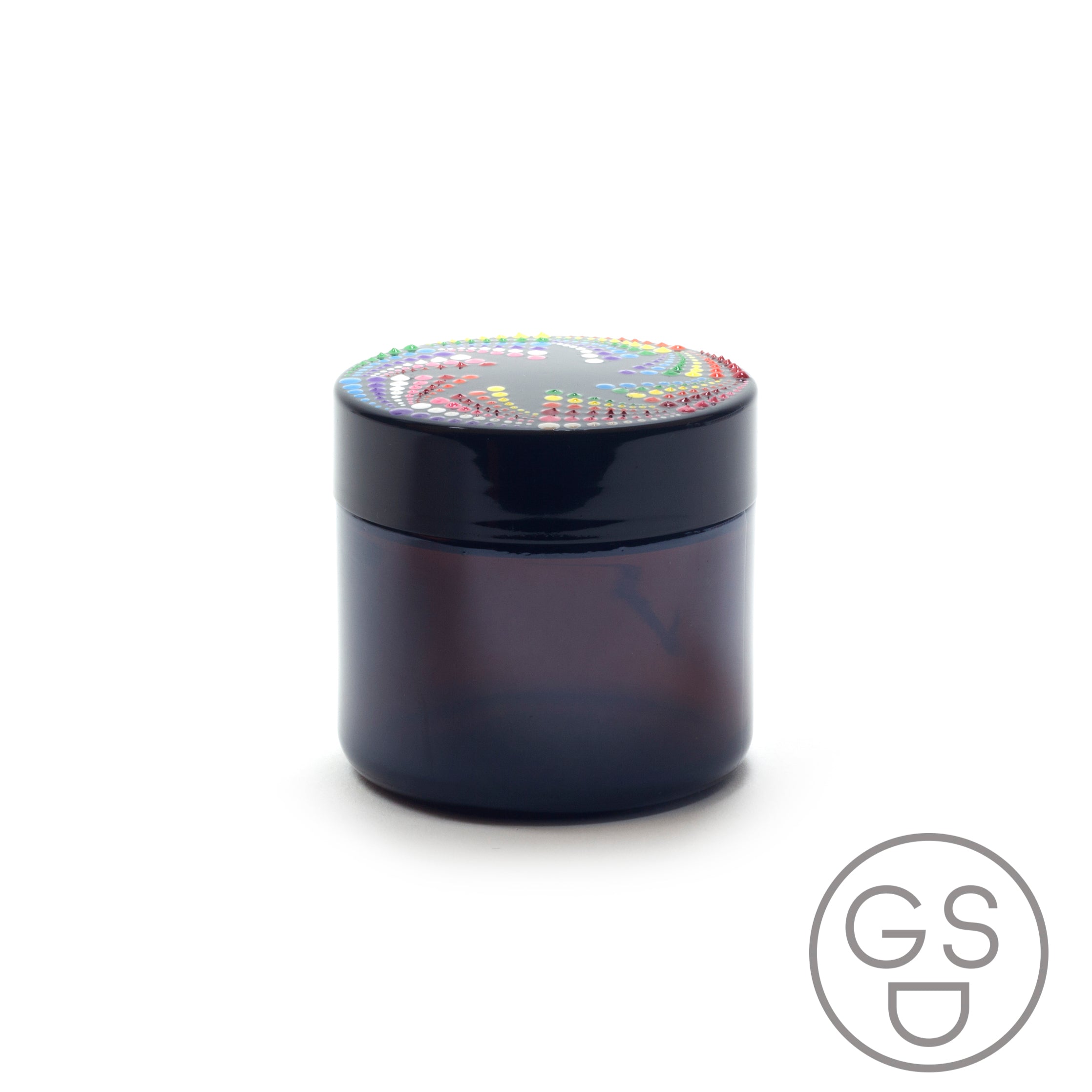 Sassy Stash Hand Painted Storage Jar