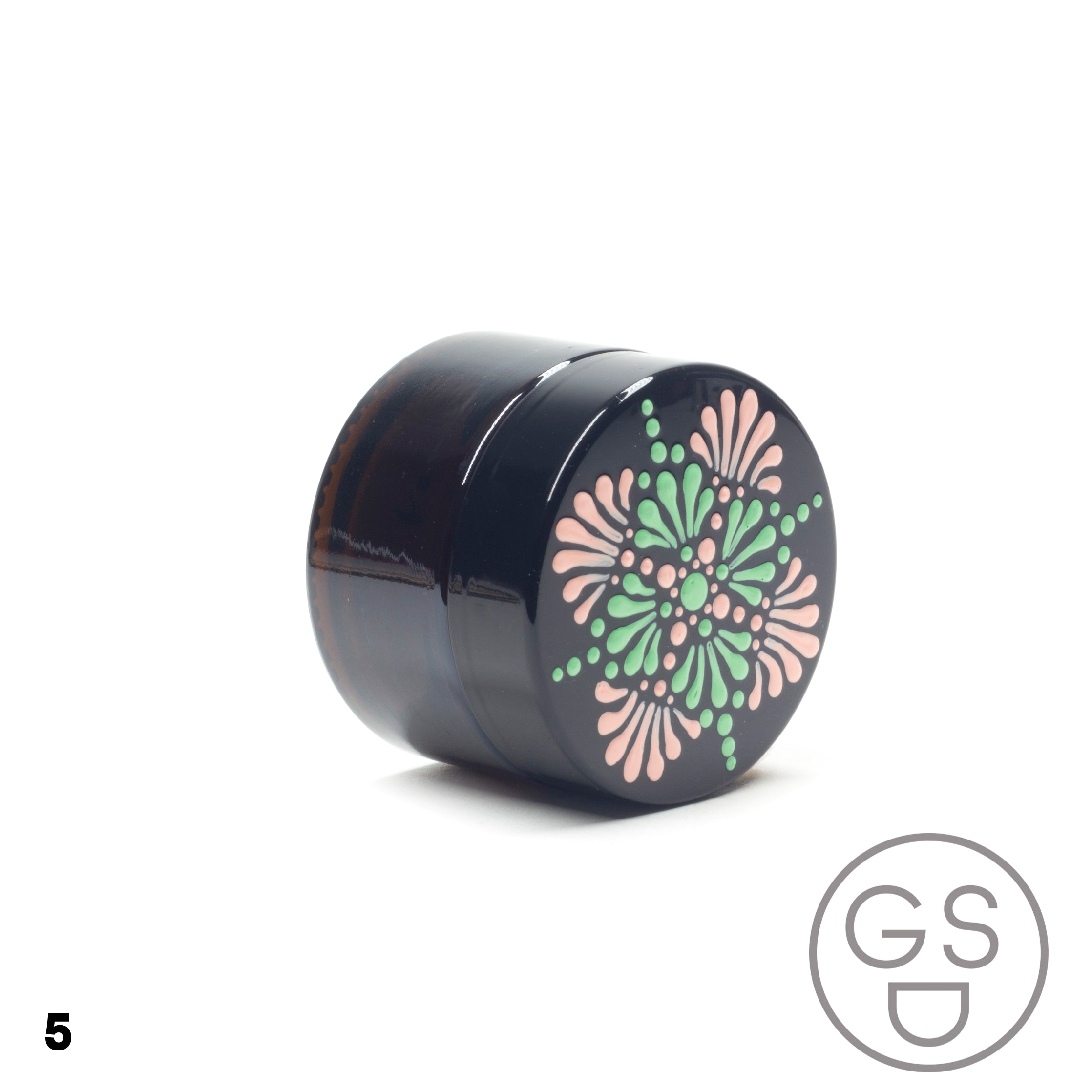 Sassy Stash Hand Painted Storage Jar