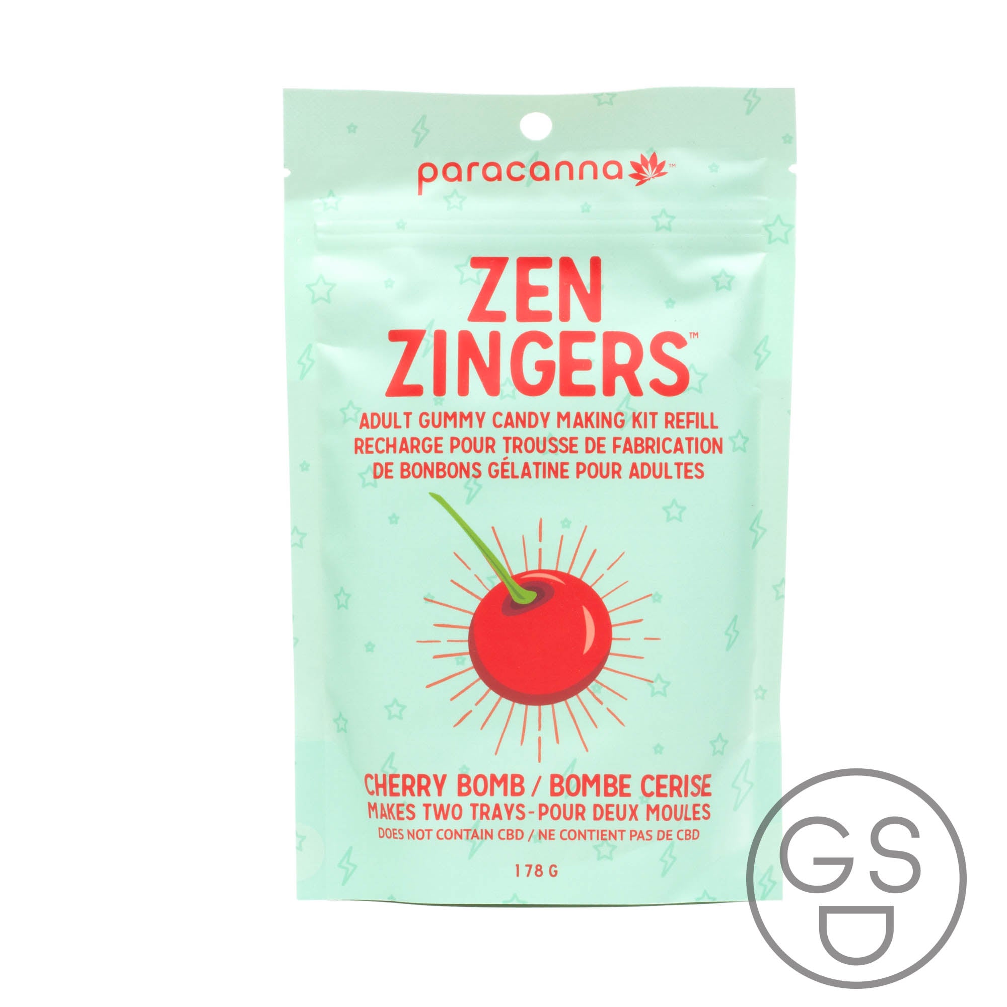 Paracanna Zen Zingers Gummy Flavour Packs - Refill