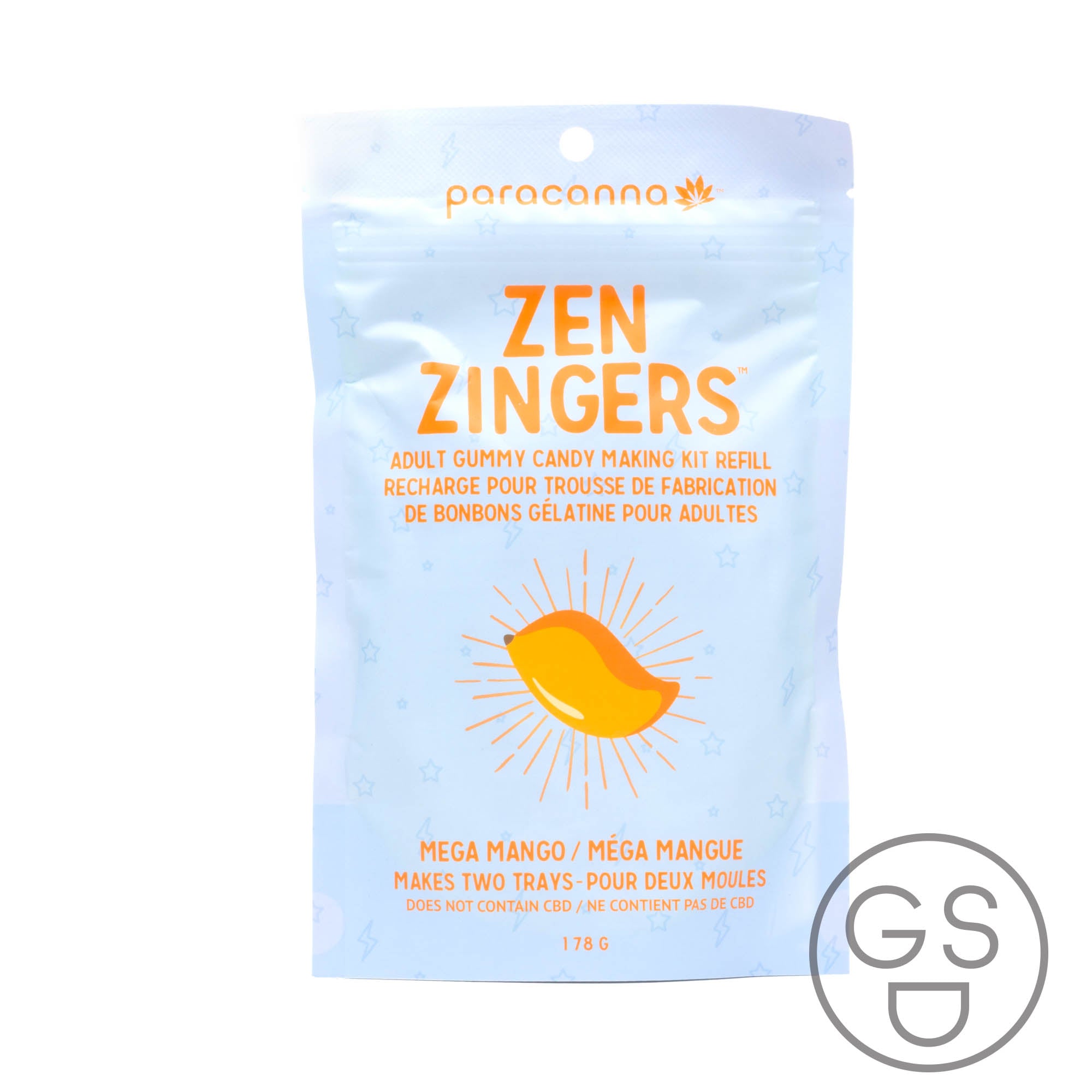 Paracanna Zen Zingers Gummy Flavour Packs - Refill