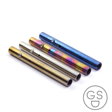 The Gem Stem - Anodised Dynavap Stem w/ Rollstop Gem - Custom-Built / Limited Edition
