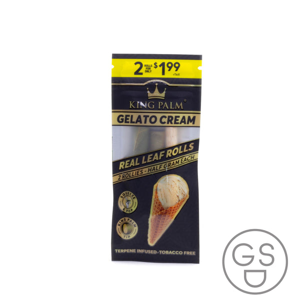 King Palm Rollies - Flavoured Natural Leaf Blunt Wraps - 2 Pack ...