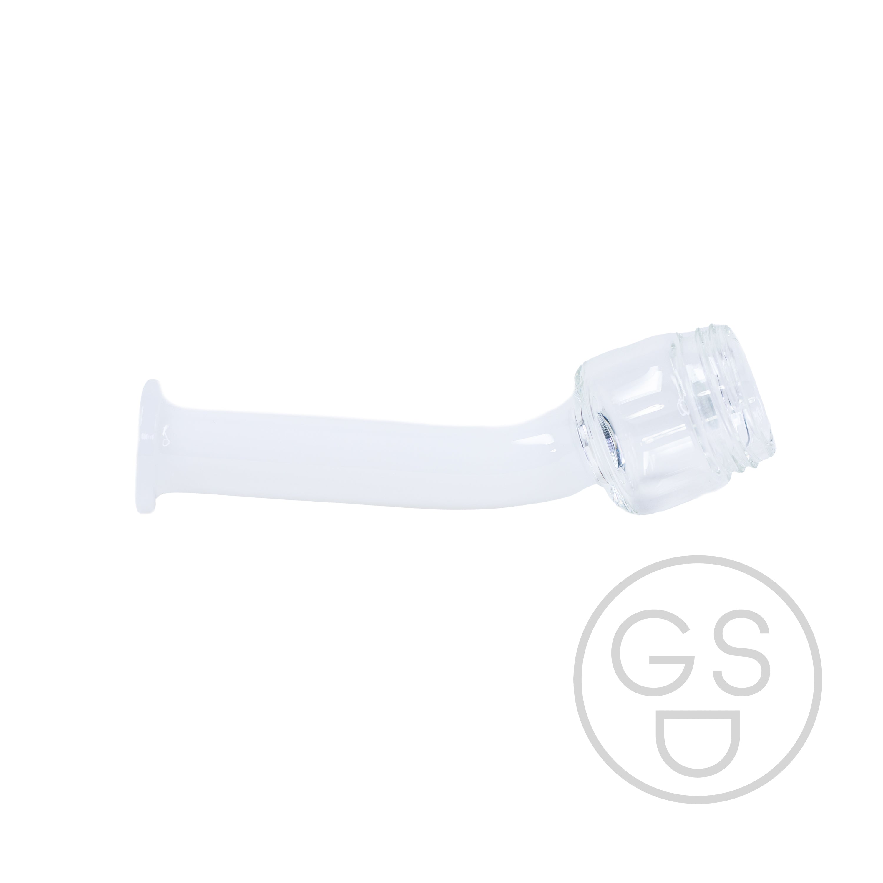 Prism Modular Waterpipe Bent Mouthpiece - White