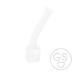 Prism Modular Waterpipe Bent Mouthpiece - White