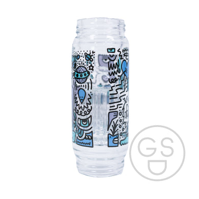 Prism Modular Waterpipe Tree Percolator - Pretty Done / Clear