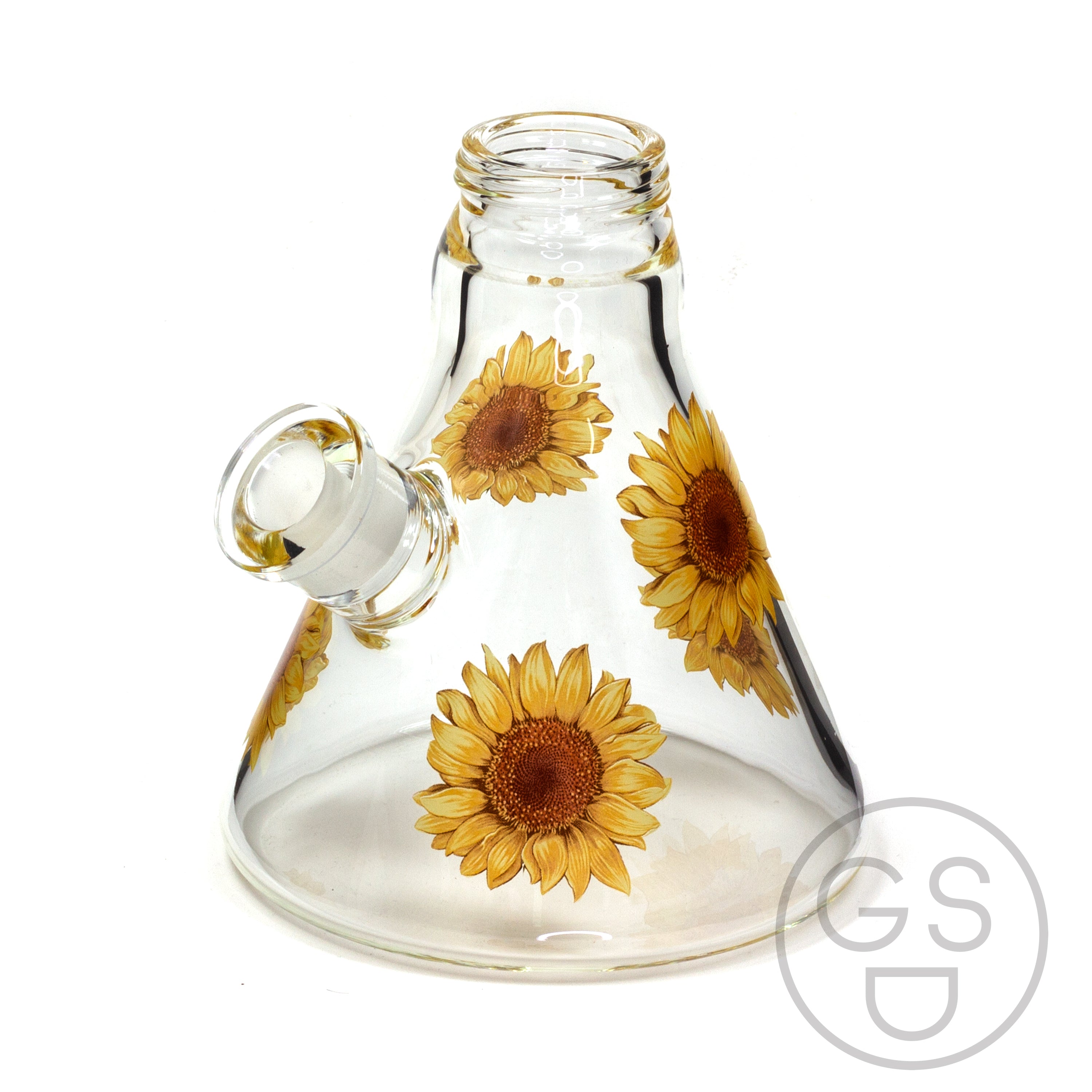 Prism Modular Waterpipe Beaker - Sunflower