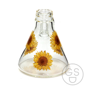 Prism Modular Waterpipe Beaker - Sunflower