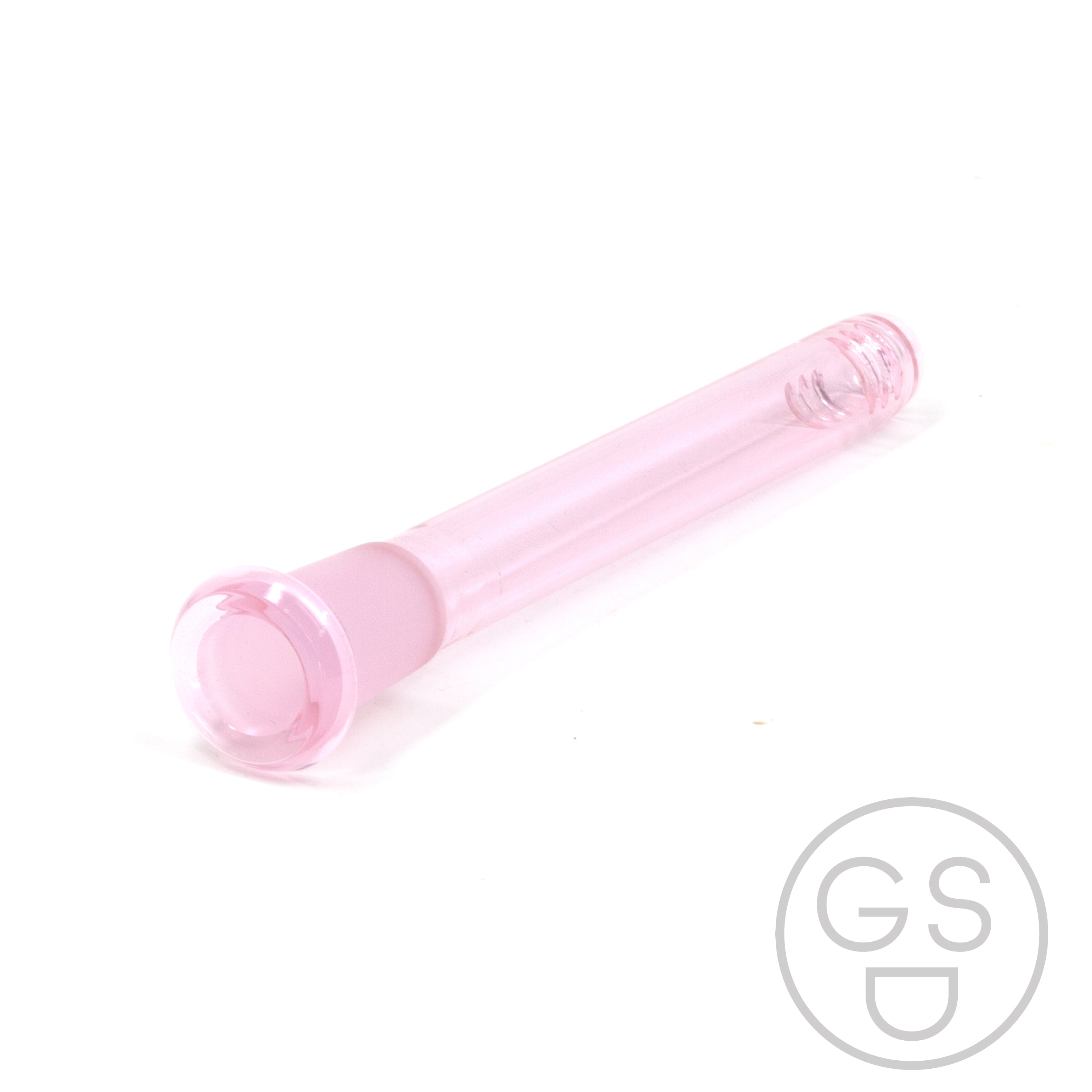 Prism Modular Waterpipe Downstem - Transparent / Pink Lemonade