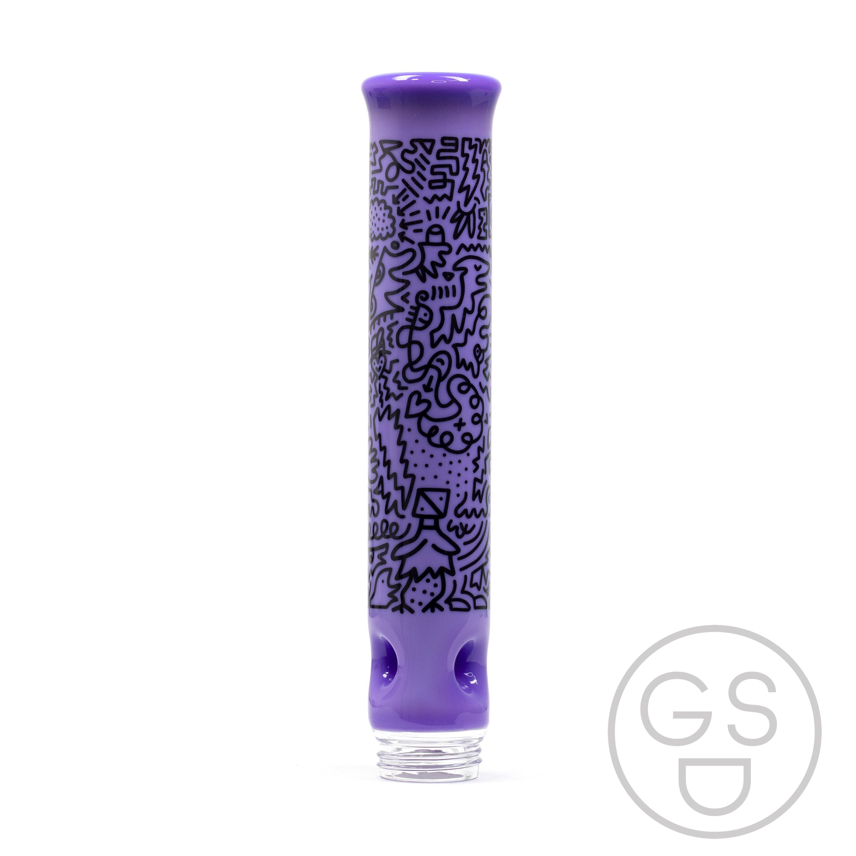 Prism Modular Waterpipe Tall Mouthpiece - Pretty Done / Grape Taffy