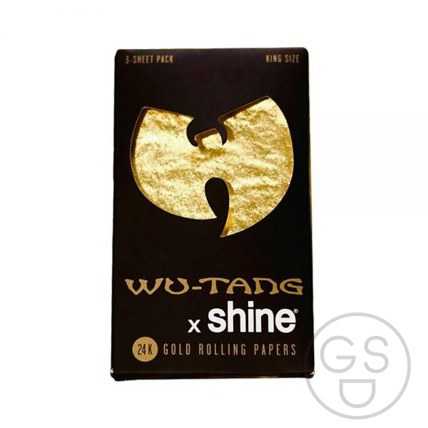 Wu-Tang x Shine Rolling Papers - 3 Pack - 24k Gold