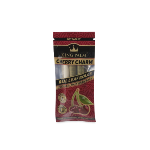 King Palm Rollie - Flavoured Natural Leaf Blunt Wraps - 2 Pack